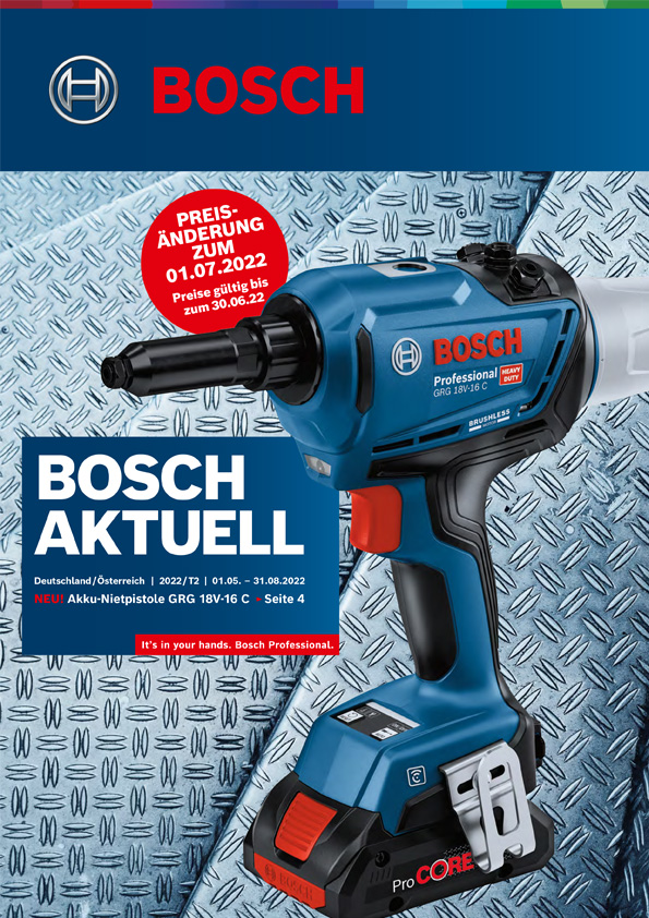 Bosch Katalog 2022